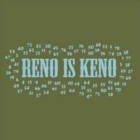 CollegeGear Reno Is Keno T-shirt - Olive