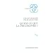 Qu'est-ce que la philosophie?