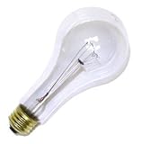 100 watt 120 volt A23 Medium Screw (E26) Base Clear Bake Oven Incandescent Sylvania Light Bulb