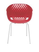Metalmobil Set Silla 2 Uds. Unika-594 Rojo