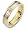 14 Karat Yellow Gold and Titanium Designer 5.5mm Diamond Wedding Band - 12.5