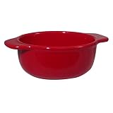Chantal 2 1 2 Cup Soup Bowl, Glossy Red. by Chantal