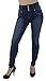 Colombian Design High Waist Butt Lift Levanta Cola Skinny Jeans Plus/Junior Size