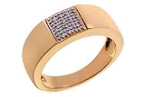 14K Yellow Gold Diamond Ring