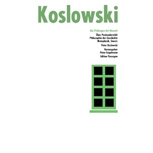 Die Prüfungen der Neuzeit