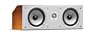 Polk Audio Monitor Series CS2 Center Channel Speaker (Single, Cherry)