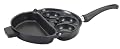 Nordic Ware Divided Skillet/Omelet Pan, Charcoal