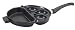 Nordic Ware Divided Skillet/Omelet Pan, Charcoal