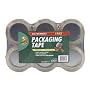 Duck Brand HD Packaging Tape Packaging Tape, 1.88 inch x 54.7 Yard, Crystal Clear, 6 Rolls (CS-55-6pk)