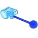 Blue FLEXI WHISTLE Barbell Tongue Ring