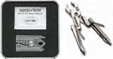 Swiss+Tech Tools Model MPCSS Micro-Plus 8-in-1 Key Ring companion Solid, Professional Grade Polished Stainless Steel all packaged in a Stainless Steel box