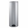 Brabantia Pedal Bin, 20litre, Slimline Matt Steel
