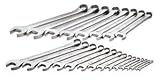 23 Piece SuperKrome Fractional Combination Wrench Set