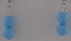 Blue Globes Earrings