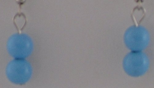 Blue Globes Earrings