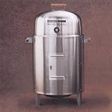 Smoke N Grill Stainless Steel Charcoal Smoker-Grill
