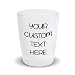 Shot Glasses Bar Accessories Custom Personalized Text Alcohol Bar Supplies 1 Shot Ceramic 2 Oz