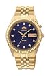 Orient Men's All Gold Diamond Index Self Winding Automatic Watch #BEM6R001D