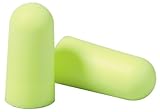 AO Safety 312-1250 EAR Ear soft Regular Uncorded Earplugs, Neon Yellow, 200-Pack