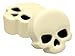 SpinningLeaf Skull Sandwich Cookie Chocolate Candy Mold