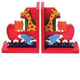 Lanka Kade Children's Wooden Bookends Noah's Ark