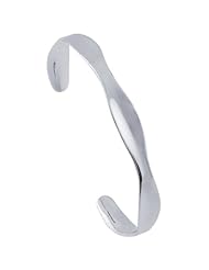Sterling Silver Scalloped Cuff Bracelet