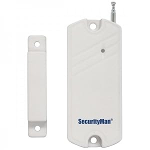 SecurityMan SM87B Wireless Door/Window Sensor for AirAlarm Home Security System (Silver)