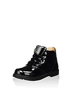 Geox Botines de cordones B Glimmer C (Negro)