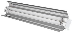 2 Foot 2 Lamp HO T5 Hydroponics Grow Light Fixture 48 Watts Total