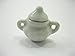 Ceramic White Kitchenware Sugar Milk Pot Jar Dollhouse Miniature Supply 12807