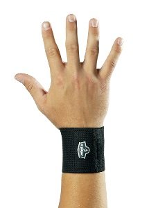 PROFLEX #400 UNIVERSAL ELASTIC WRIST WRAP BRACE BLACK
