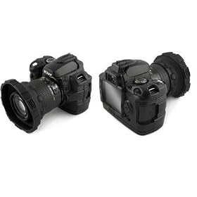 MADE Products CA-1115-BLK Camera Armor for Nikon D40 and D40x Digital SLR (Black) by Made Products