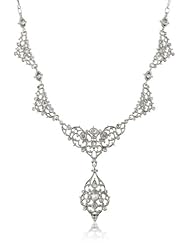 Nina Verdura Filigree Statement Necklace, 19"