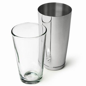 Professional Boston Cocktail Shaker (Tin & Glass Set)