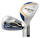 IMAGE OF Tour Edge Lady Bazooka Geo Max 2 Hybrid Combo Iron Set (#4, #5 Hybrids, 6 thru PW, SW) : right