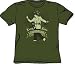 Elvis Presley LONG LIVE THE KING Adult Army Green T-shirt Tee Shirt, 2XL
