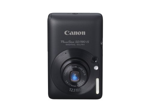 Canon PowerShot SD780IS 12.1 MP Digital Camera with 3x Optical Image Stabilized Zoom and 2.5-inch LCD (Black)