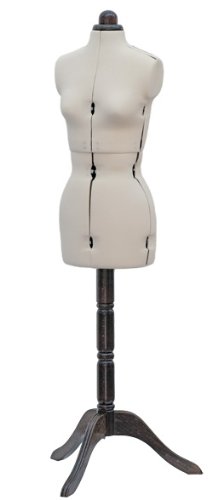 Schneiderbüste, Schneiderpuppe Lady Valet small, leinenfarben