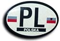 Poland - Oval decal