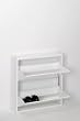 Jan Kurtz 494230 Schuhschrank weiss gl�nzend f�r ca.12 Paar Schuhe bis Gr��e 47