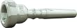 Mouthpiece, Trumpet, Bach Silver Plate, 12BCup: M