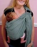 Lovely Sage 100% Organic Cotton Sling