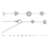 Surgical Steel - Flower - Anklet