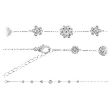 Surgical Steel - Flower - Anklet