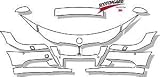 3M Lackschutz Folie Frontschutzset transparent (BMW 3erLimosine E90)