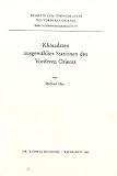 Klimadaten ausgewählter Stationen des Vorderen Orients (Beihefte zum Tübinger Atlas des Vorderen Orients. Reihe A, Naturwissenschaften)