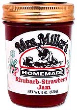 Rhubarb Strawberry Jam: 3 jars Mrs Millers Homemade by Mrs Millers Homemade