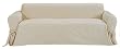 Classic Slipcovers Brushed Twill Sofa Slipcover, Natural