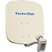 TechniSat DigiDish 45, SAT-Offset-Spiegel mit Halterung und Twin LNB, beige