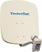 TechniSat DigiDish 45, SAT-Offset-Spiegel mit Halterung und Twin LNB, beige TechniSat DigiDish 45, SAT-Offset-Spiegel mit Halterung und Twin LNB, beige